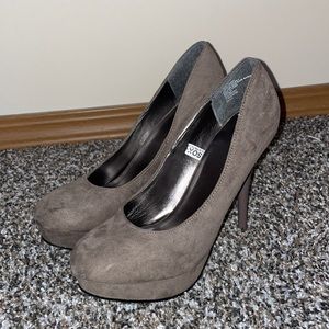 7 1/2, Beige heels from Target